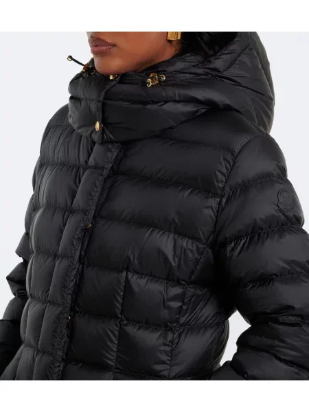 Palton Moncler cu glugă albastru