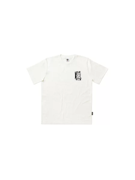 The Dudes Ghost Cliff Classic T-Shirt Off White Mężczyźni Koszulki The Dudes Krem Size: M biała