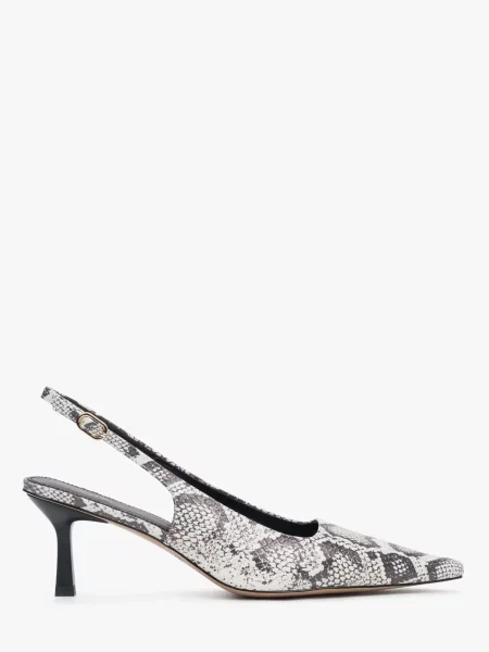 Шкіряні Туфлі та лофери Estro сірий