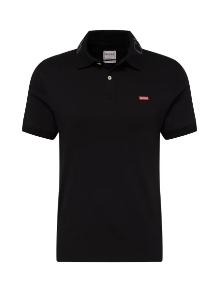 GUESS Majica Nolan kamen črna