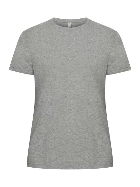 Clique Classic OC-T T-shirt z organic cotton melanż – grey szary
