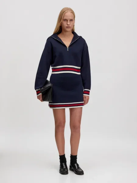 EDITED Pulover Zadie / bleumarin albastru