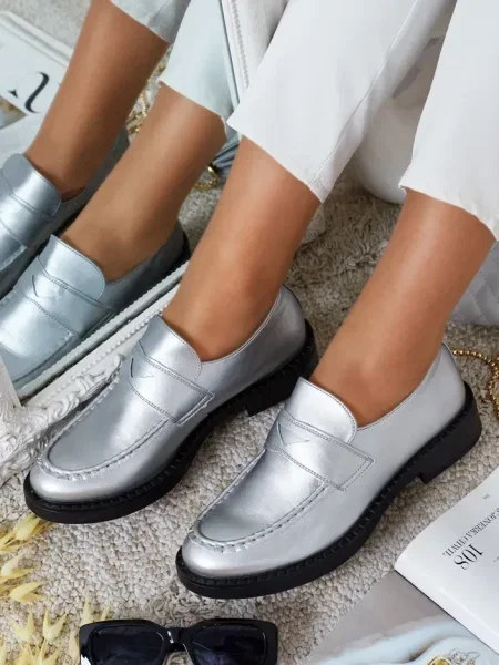 Mocasini Resti negru