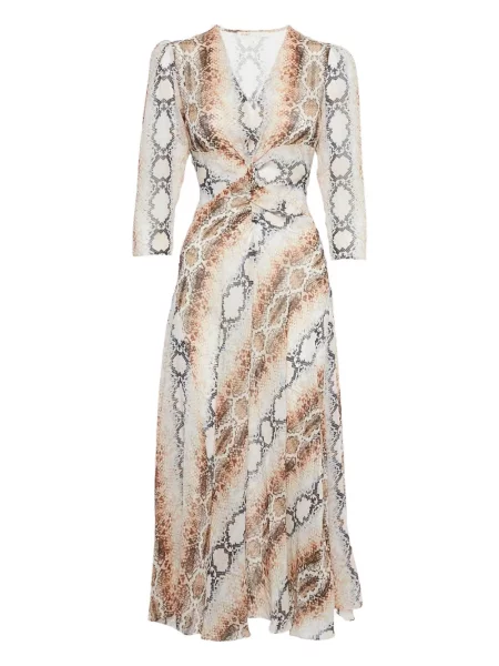 Rochie Maje cu imagine cu model piele de șarpe de costum