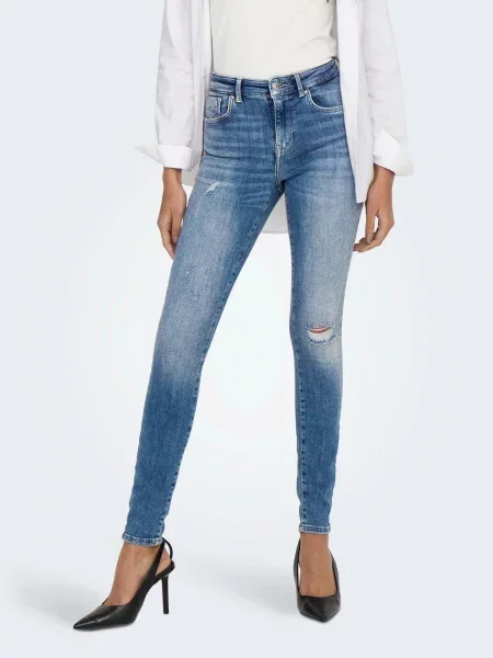 ONLY Jeans ONLPOWER denim albastru