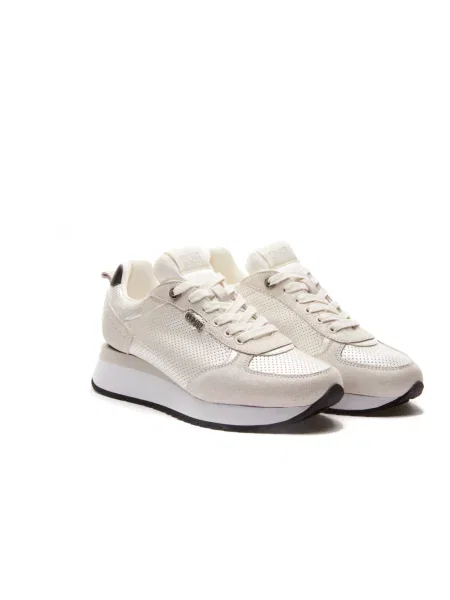 Sneakersy Colmar skórzane beżowe