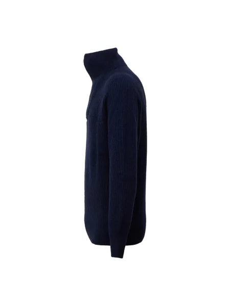 Sweter z golfem Amaránto niebieski