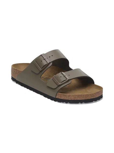 Birkenstock De piele șlapi Arizona | narrow fit gri