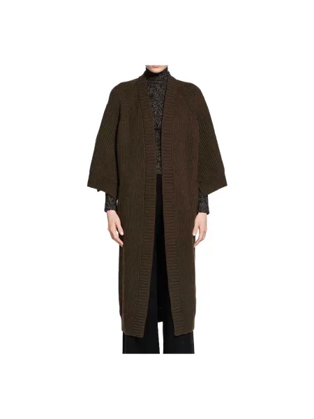 Kardigan Max Mara brązowy