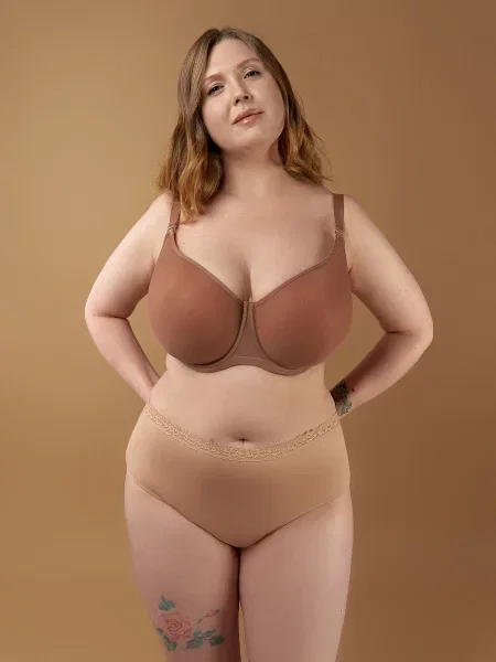 Набір трусів brabrabra Бейсіки мультиколор бавовна/еластан чорні