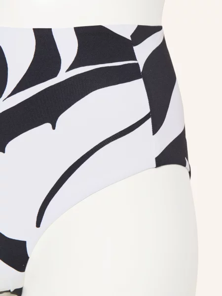 Max Mara Beachwear Bikiny S Vysokým Pasem Stilla černá bílá