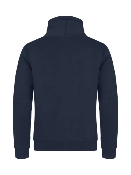 Clique Hobart bluza z wysokim kołnierzem Dark Navy niebieska