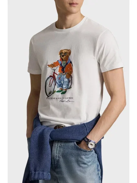 Футболка Polo Ralph Lauren белая