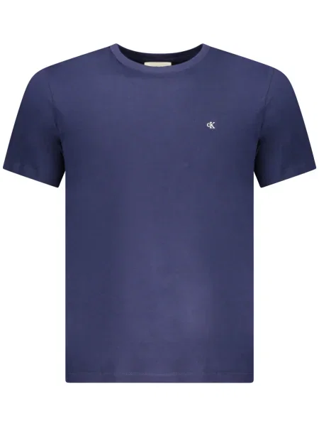 Tricou Calvin Klein Jeans clasic albastru