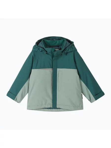 Gyerek kabát Reima Punnus dark teal. Méret: 86 zöld