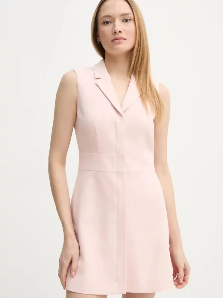 Theory rochie mini mulata roz