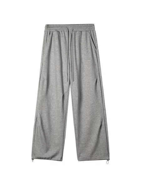 Pantaloni B+ab alergare cu cordon gri