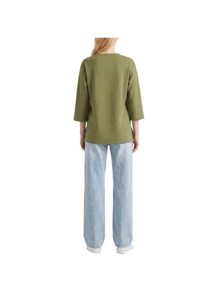 Tricou mânecă lungă Emme Marella verde
