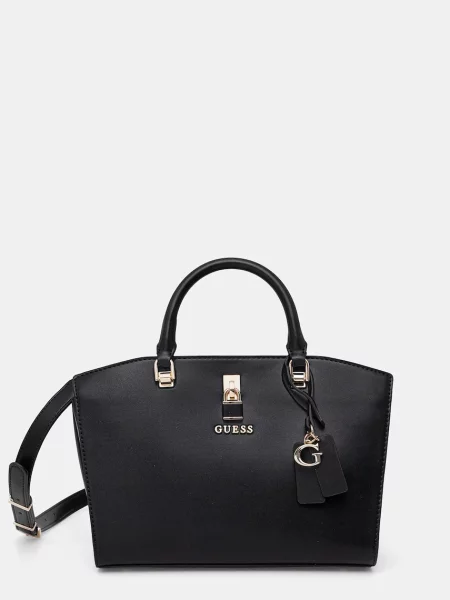 Чанта Guess QUEENSLAND черно