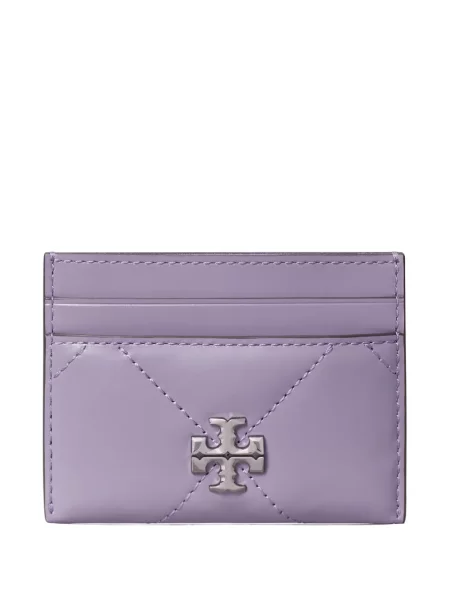 Diamant portofel Tory Burch matlasat violet