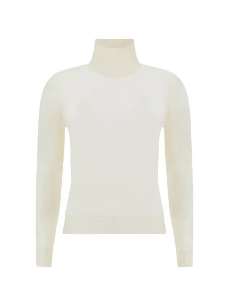 Lung tricou Paul & Shark tricotate alb