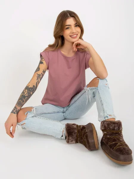 Koszulka Basic Feel Good różowa