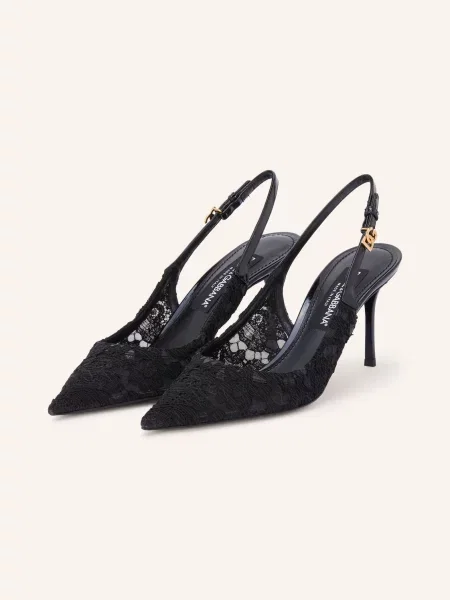 Lodičky Dolce & Gabbana černé