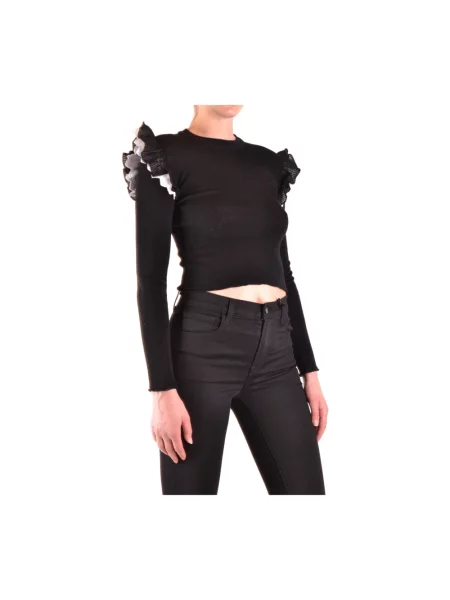 Dzianinowy sweter Philosophy Di Lorenzo Serafini czarny