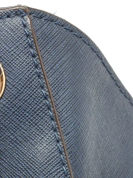 Geanta de piele Michael Kors din piele albastru