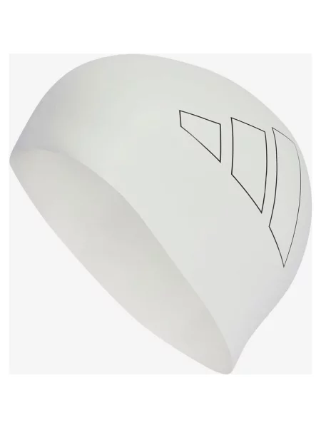 Czapka pływacka adidas Logo czarny biały