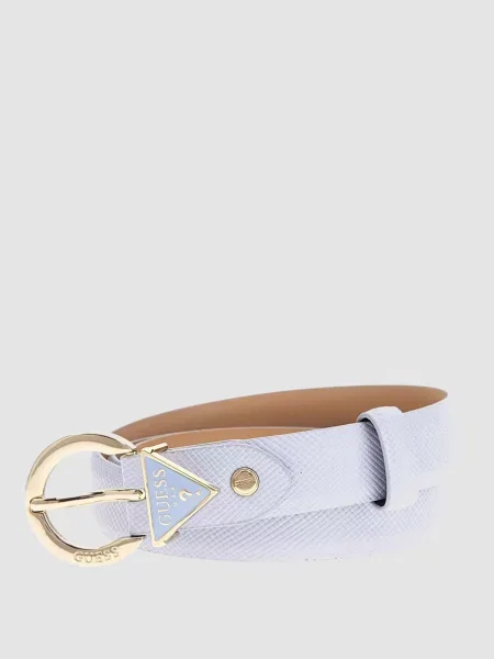 GUESS Ремінь Поліуретан блакитний