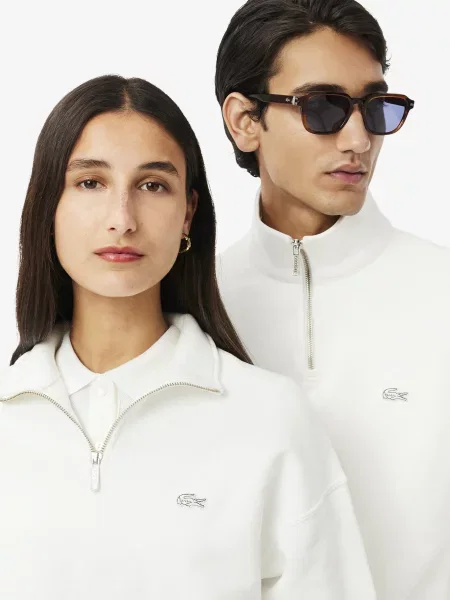 Свитшот Lacoste белый
