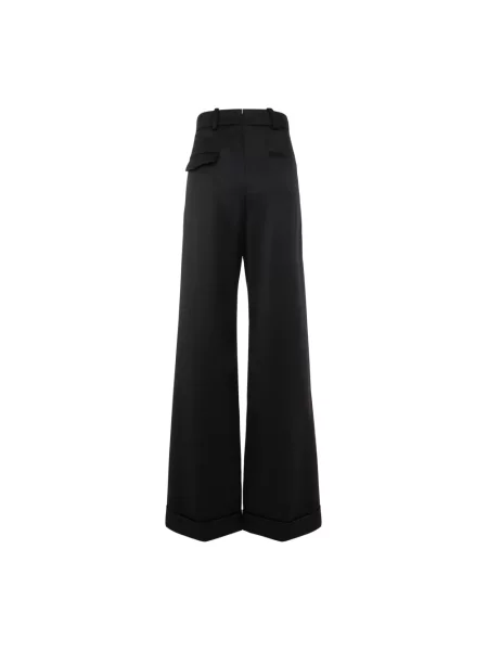 Spodnie Ann Demeulemeester czarne