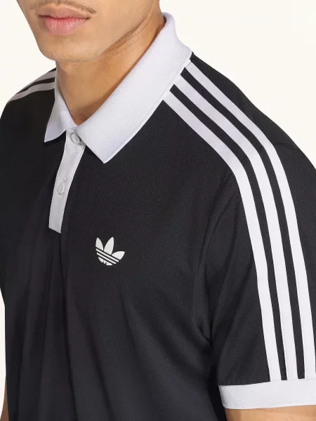 Adidas Originals Funkční Polokošile Classics černá bílá