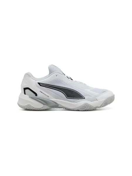 Házenkářská obuv PUMA Solarstrike 4 puma white/puma black/silver bílé