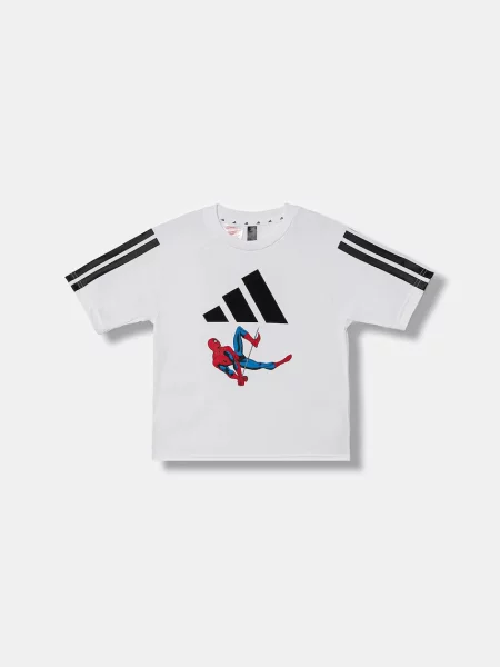 Adidas tričko Marvel bílé