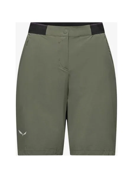 Spodenki Salewa Pedroc 2 Durastretch w kolorze leśnej zieleni dla kobiet 36 zielone