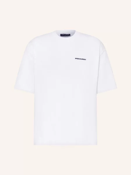 Pegador Koszulka Oversize weiss biała