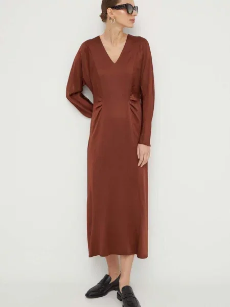 Boss Rochie cocktail Daniki Regular Fit maro