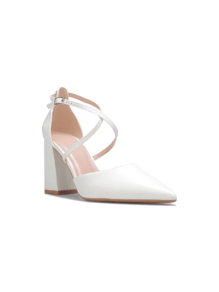 Pantofi La Modeuse alb