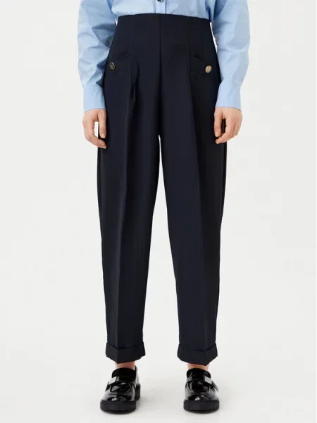 Motivi Kalhoty culottes Tmavomodrá