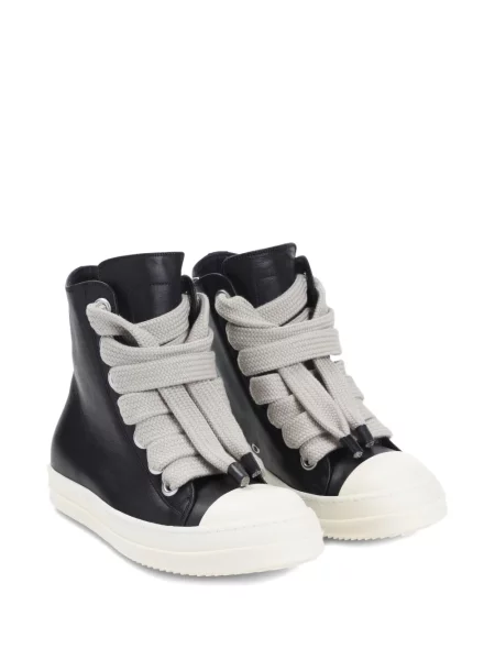 Sneakerși Rick Owens din piele negru