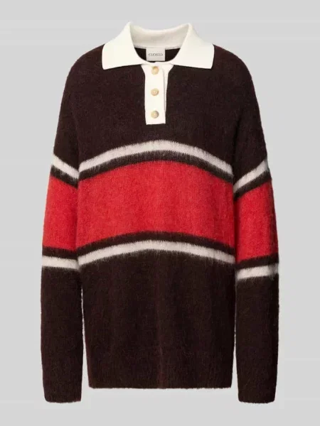 Sweter z dzianiny z mieszanki wełny i alpaki Closed