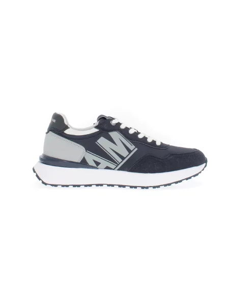 Sneakersy Armata Di Mare skórzane niebieskie