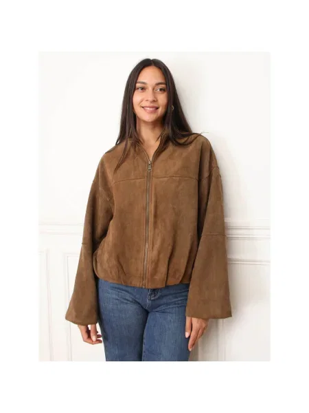 Bunda La Modeuse hnedá