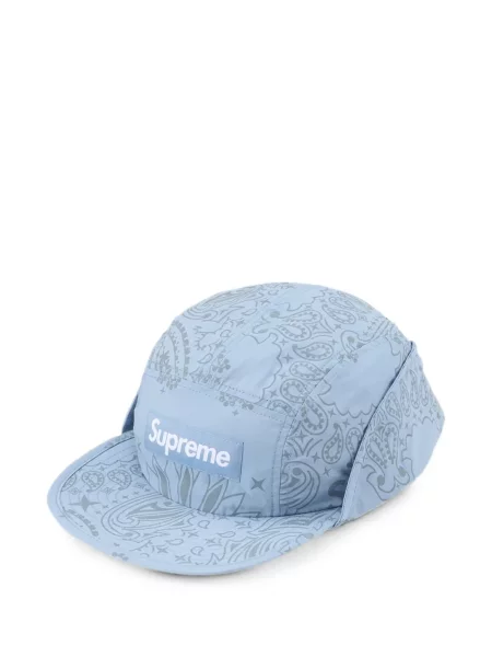 Șapcă Supreme cu imagine albastru