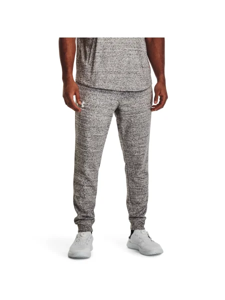 Pantaloni de trening Under Armour din material terry gri