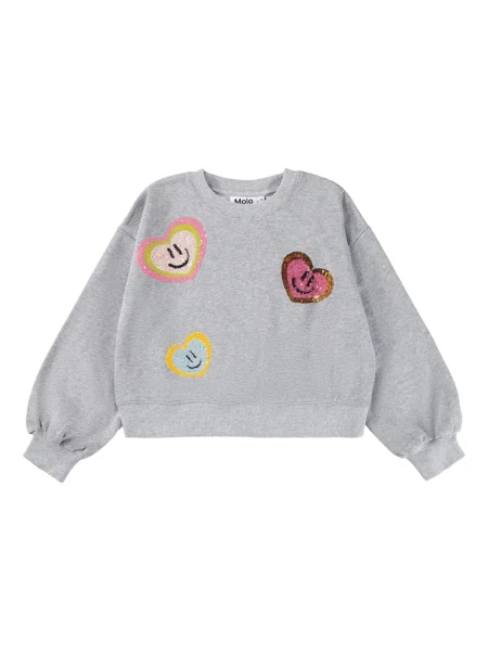 Bluza dziecięca Molo szara