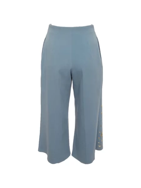 Pantaloni Elisabetta Franchi albastru