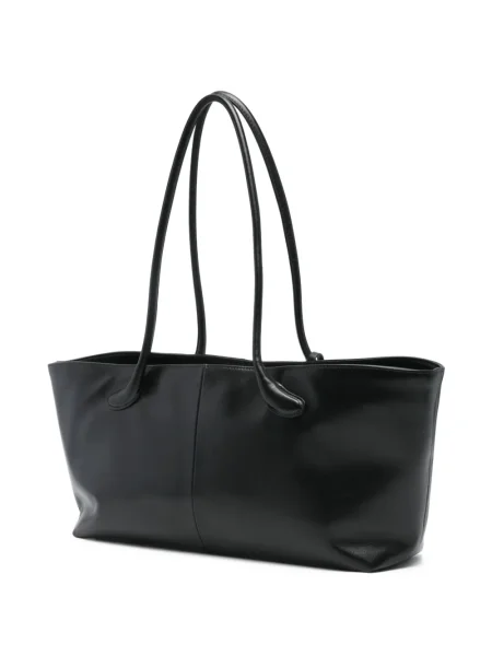 Geanta de piele Low Classic din piele clasică negru